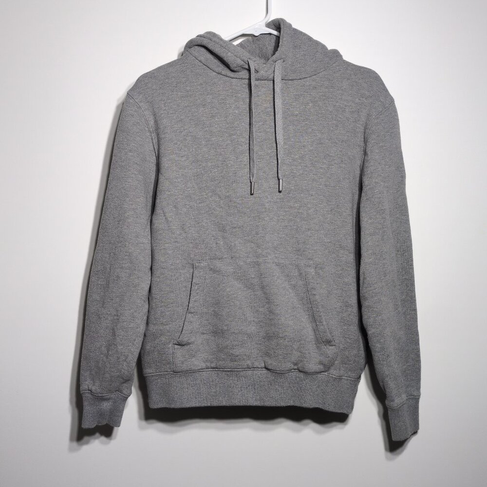 Suitsupply Cotton Cashmere Hoodie Mens Small Gray Pullover Long Sleeve  rojas_vt
